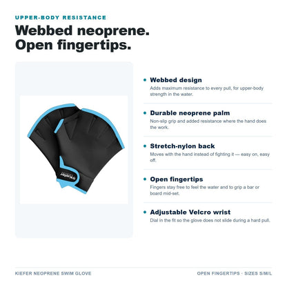 Kiefer Neoprene Swim Glove features
