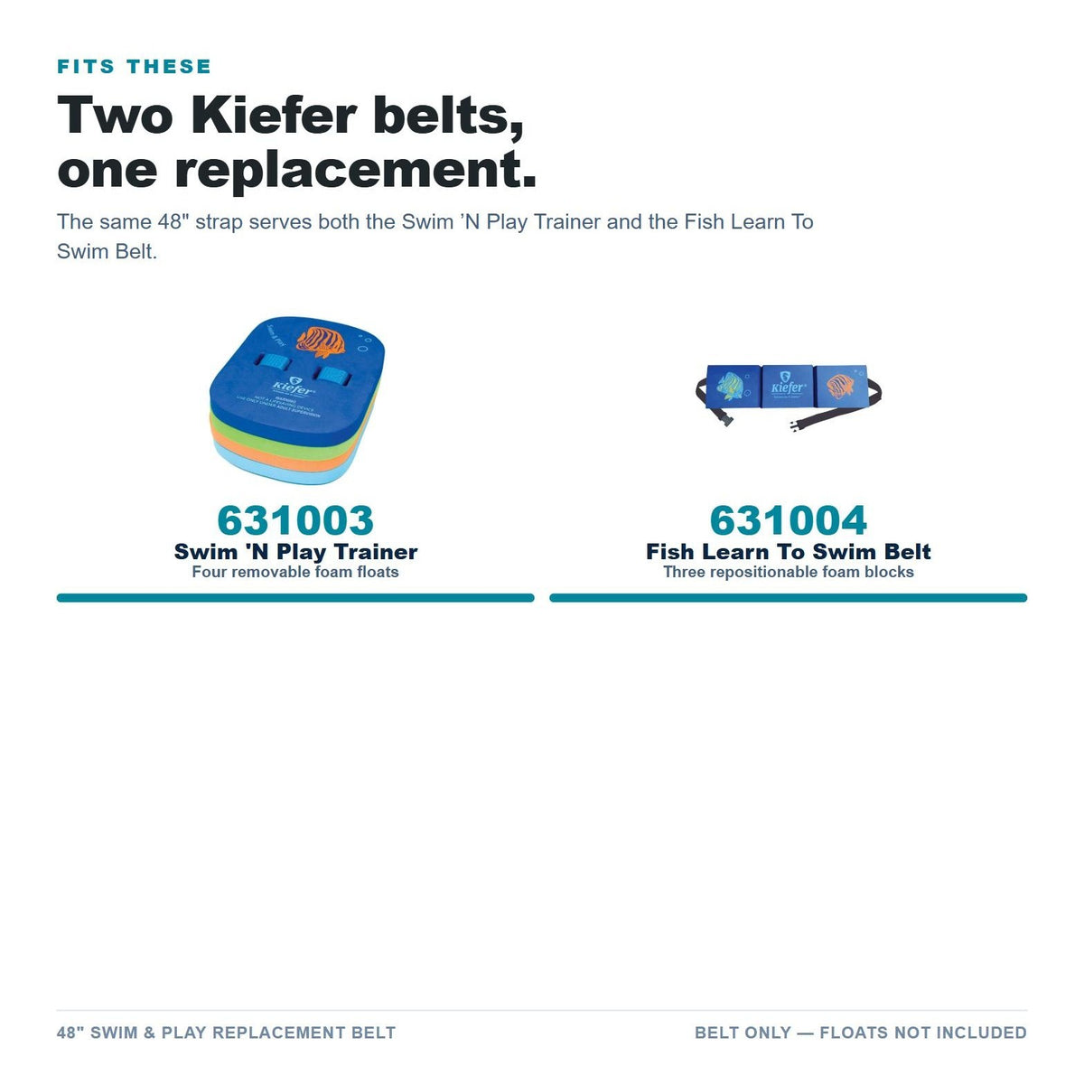 48 inch Swim and Play Replacement Belt details