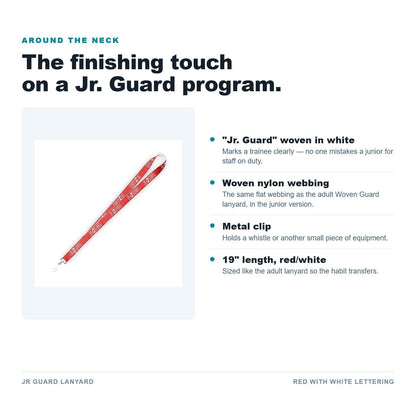 Jr Guard Lanyard features