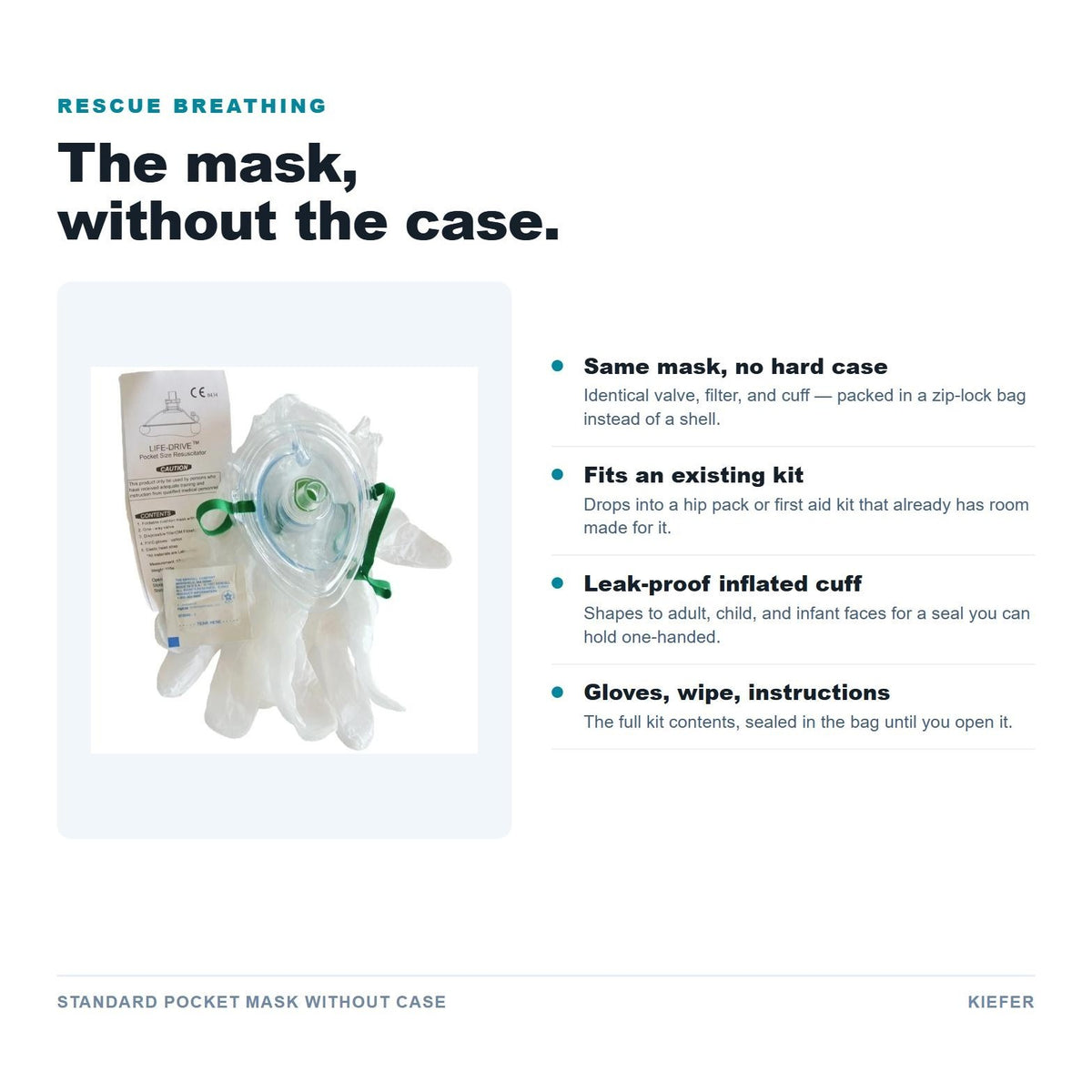 Standard Pocket Mask without Case