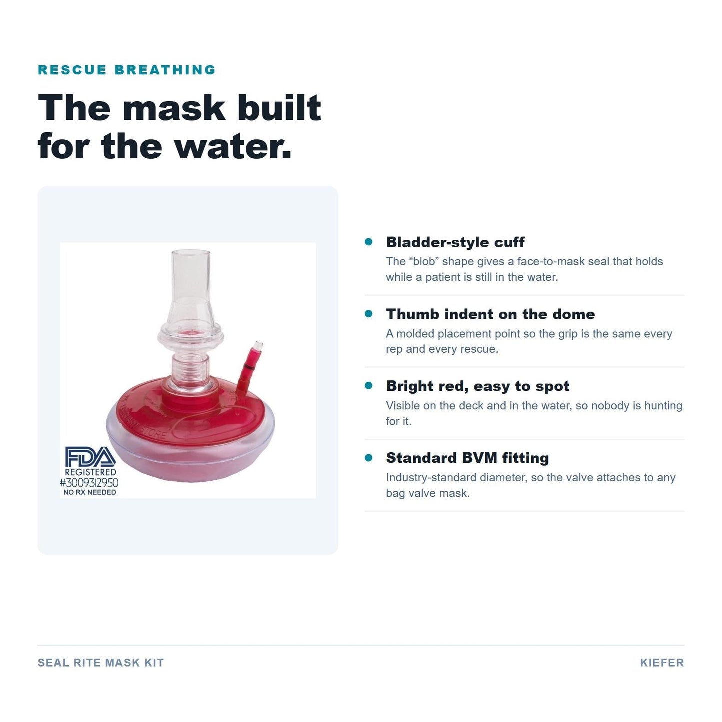 Seal Rite Mask Kit features