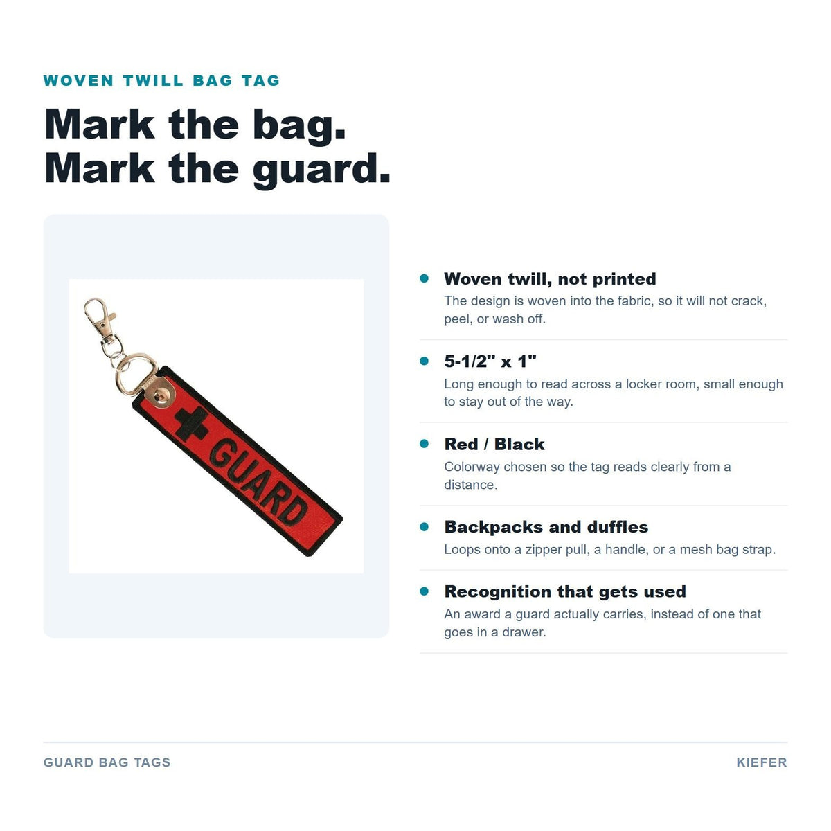 Guard Bag Tags