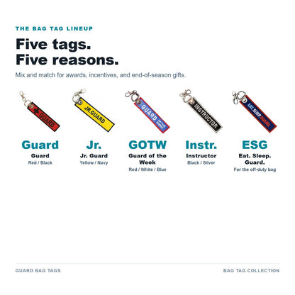 Guard Bag Tags details