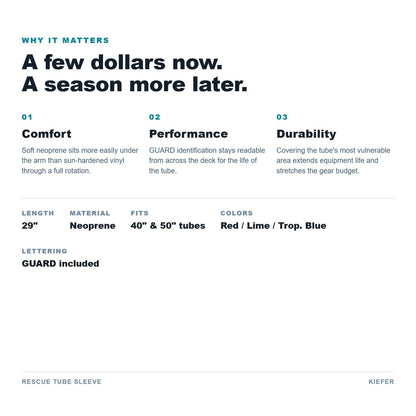 Rescue Tube Sleeve benefits
