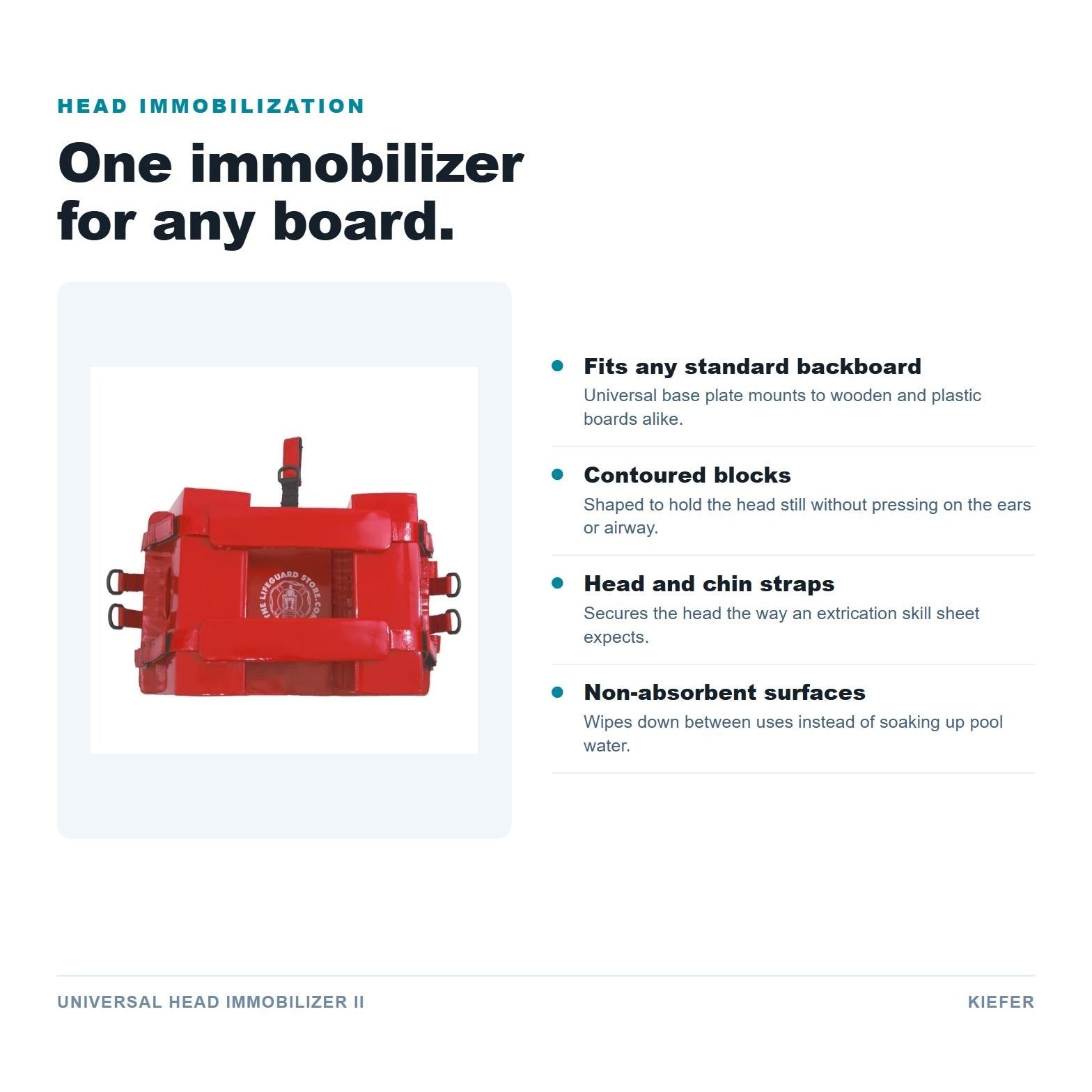 Universal Head Immobilizer II