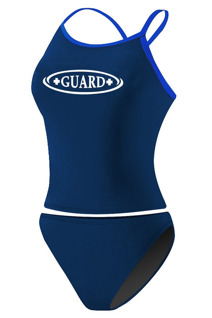 RISE Guard Poly 2-Piece Color Trim Tankini
