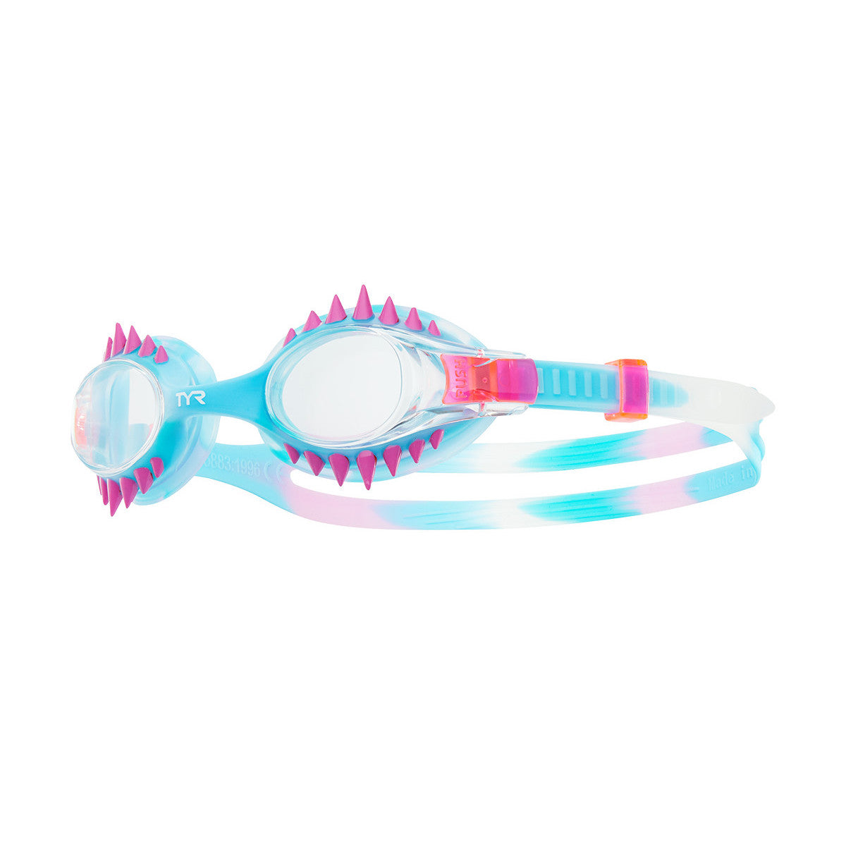 TYR Kid's Swimple Spikes Tie Dye Goggles
