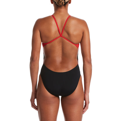 Nike Hydrastrong Vex Colorblock Cutout One Piece