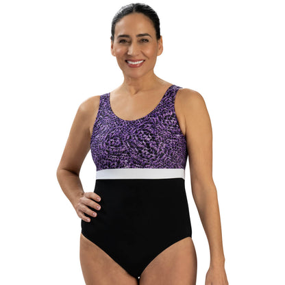 Dolfin Women's Color Block Moderate Scoop Back