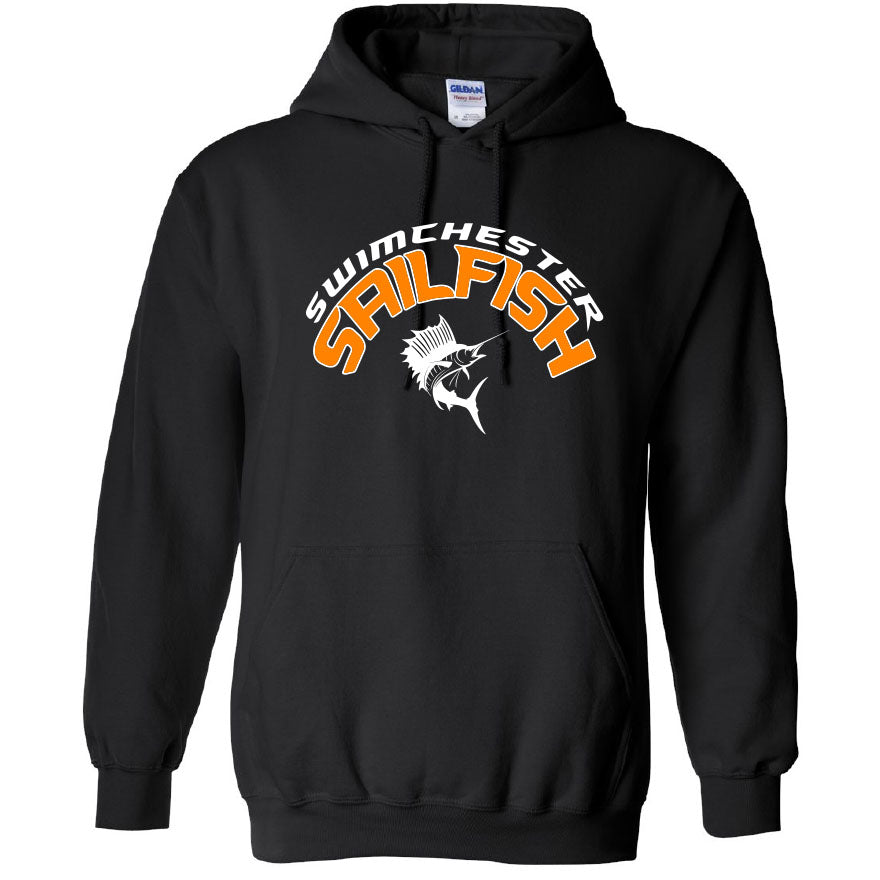 Swimchester Sailfish Gildan Hooded Sweatshirt