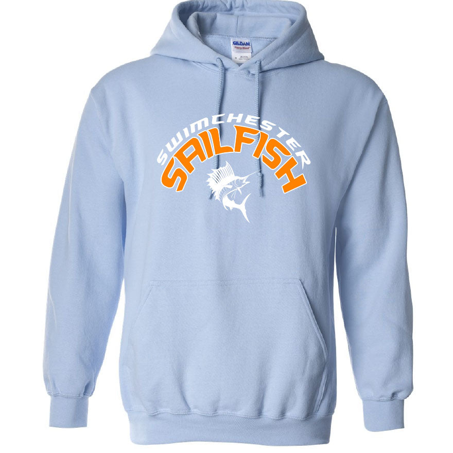 Swimchester Sailfish Gildan Hooded Sweatshirt