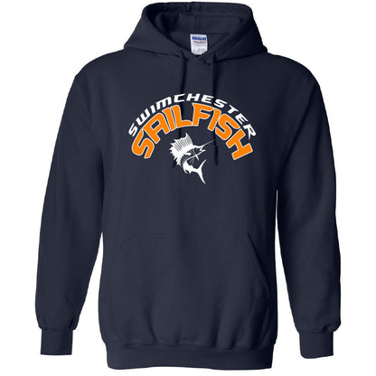 Swimchester Sailfish Gildan Hooded Sweatshirt
