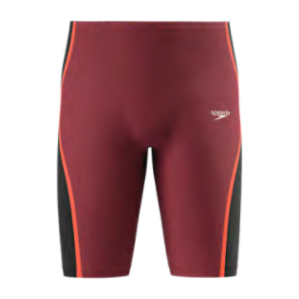 Speedo Fastskin LZR Pure Intent 2.0 High Waist Jammer - Regal Red/Black/Flare, front view