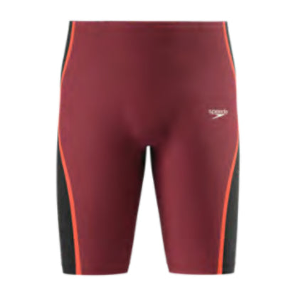 Speedo Fastskin LZR Pure Intent 2.0 High Waist Jammer - Regal Red/Black/Flare, front view
