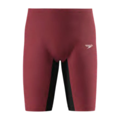 Speedo Fastskin LZR Pure Valor 2.0 High Waisted Jammer - Regal Red/Black, front view