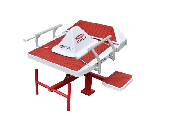 SR Smith Starting Block No Dive Cover, White