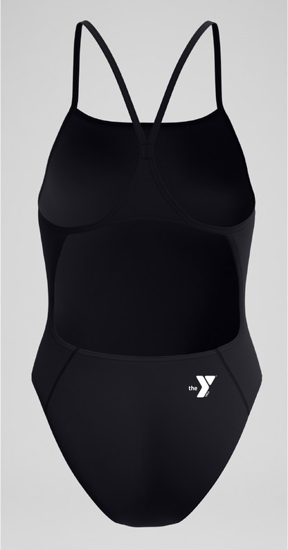 North Penn YMCA Swim Team Speedo Solid Endurasoft Turnback