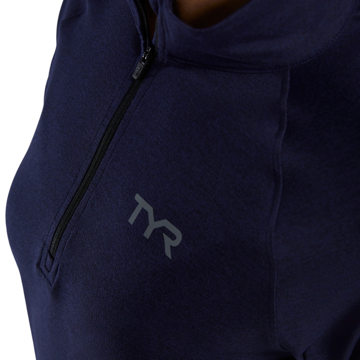 TYR Women's SLS Raglan 1/4 Zip Long Sleeve