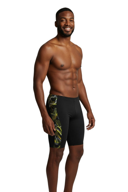 RISE Sandies Helix Poly Jammer in black, shown on model