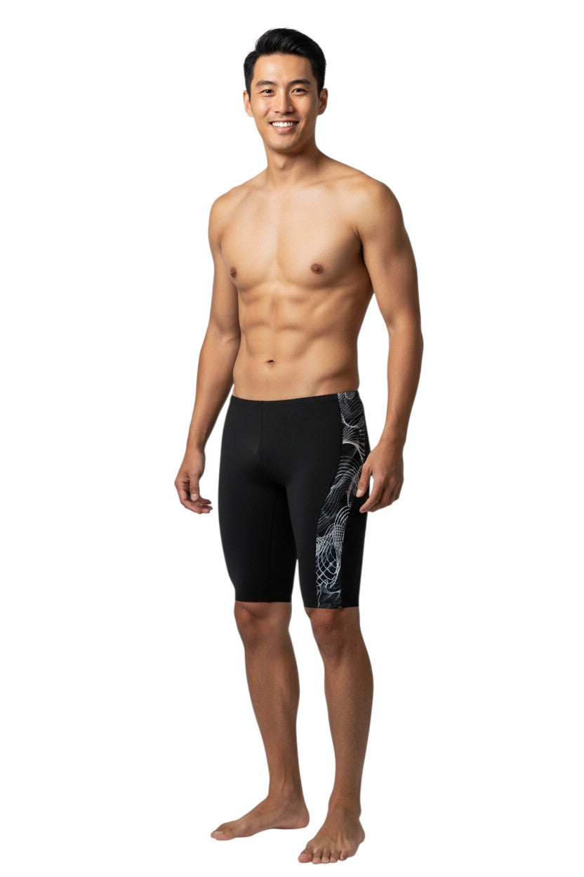 RISE Sandies Helix Poly Jammer in black, shown on model