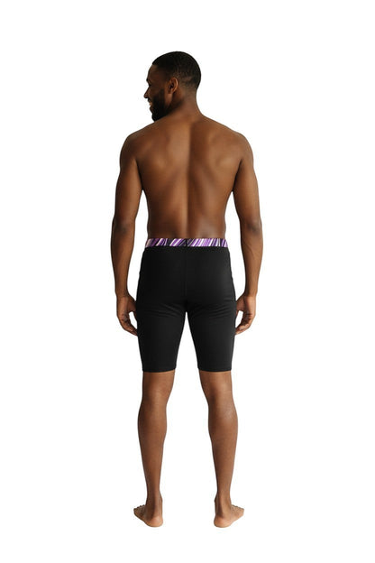 RISE Sandies Laser Beam Poly Jammer in black, shown on model