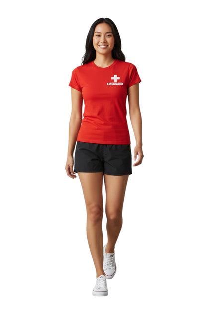 Kiefer 4-Way Unisex Deck Short Solid in black, shown on model