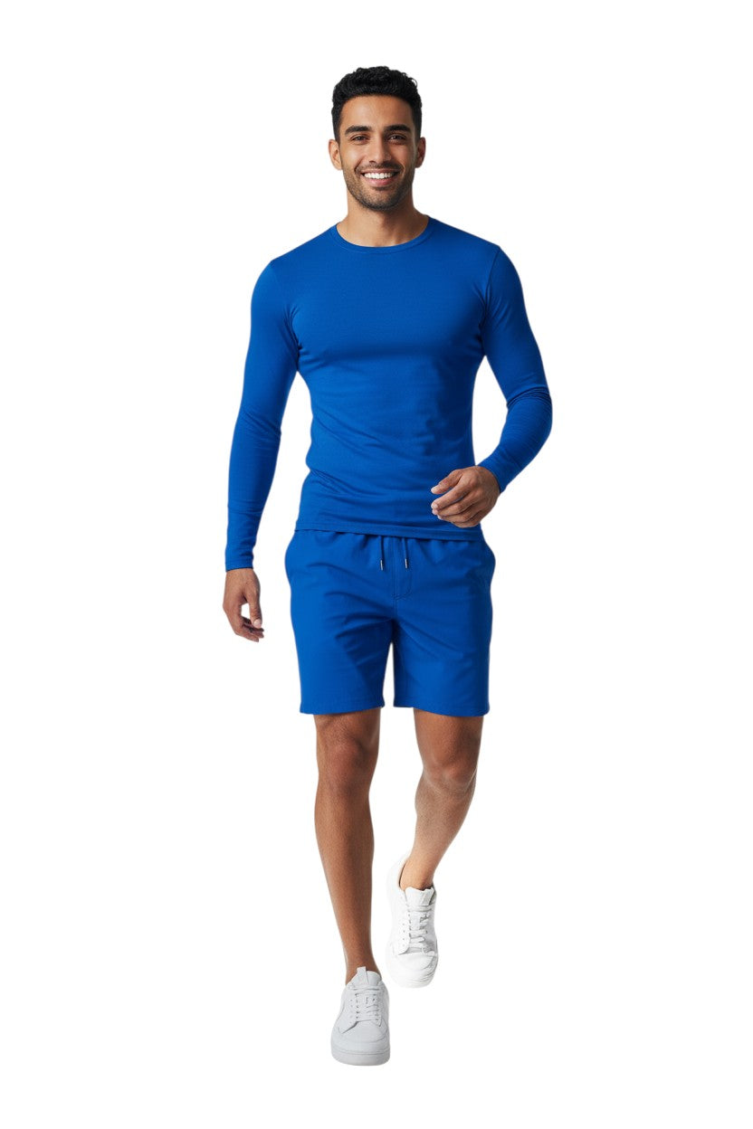 Kiefer Solid Long Sleeve Crewneck Rashguard