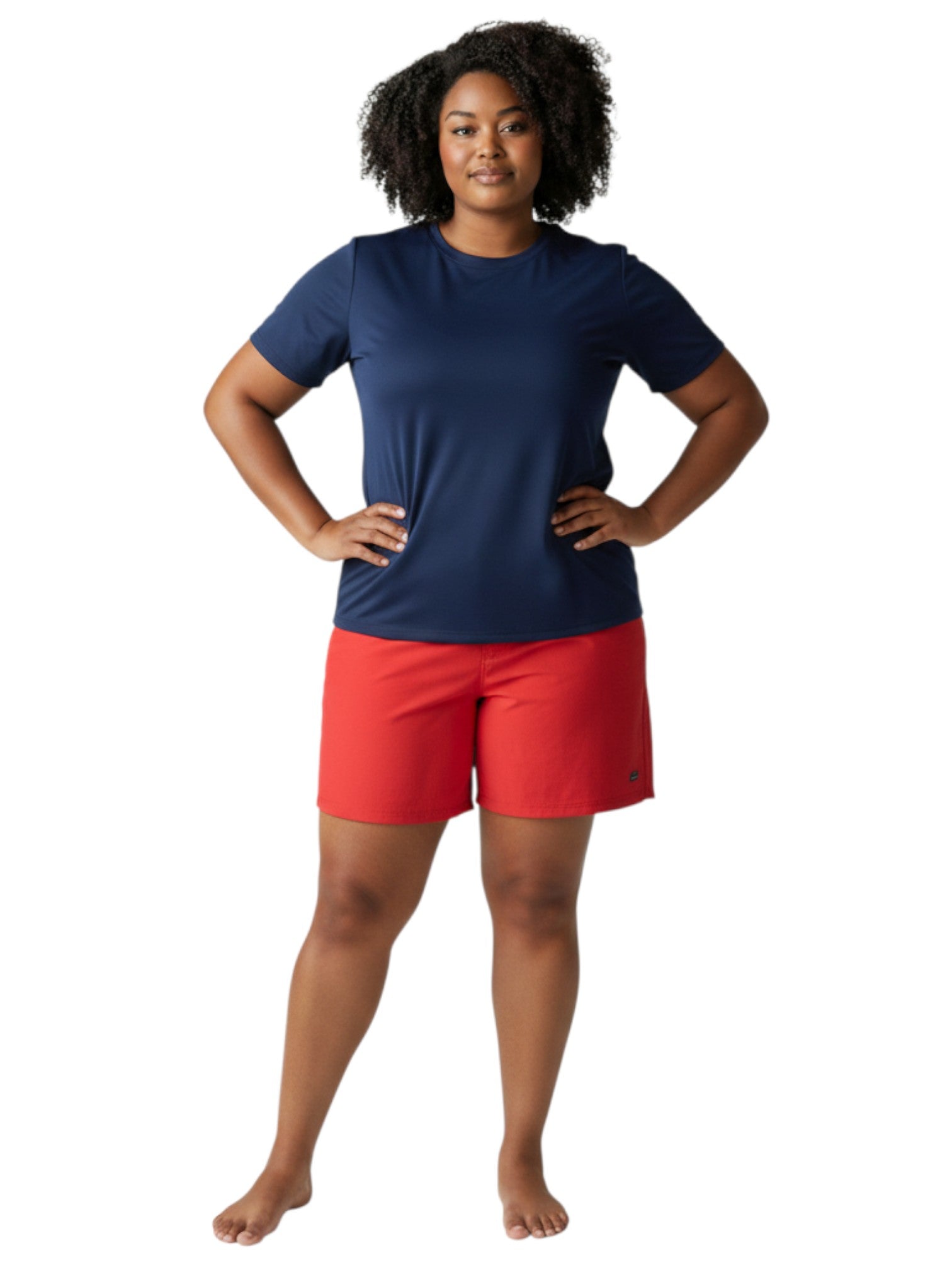 RISE Solid Short Sleeve Crew Neck Rashguard
