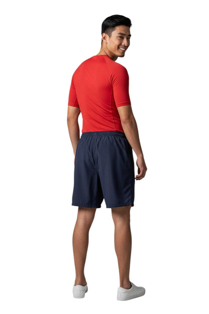 RISE Supervisor Male Flex Board Short in navy, shown on model
