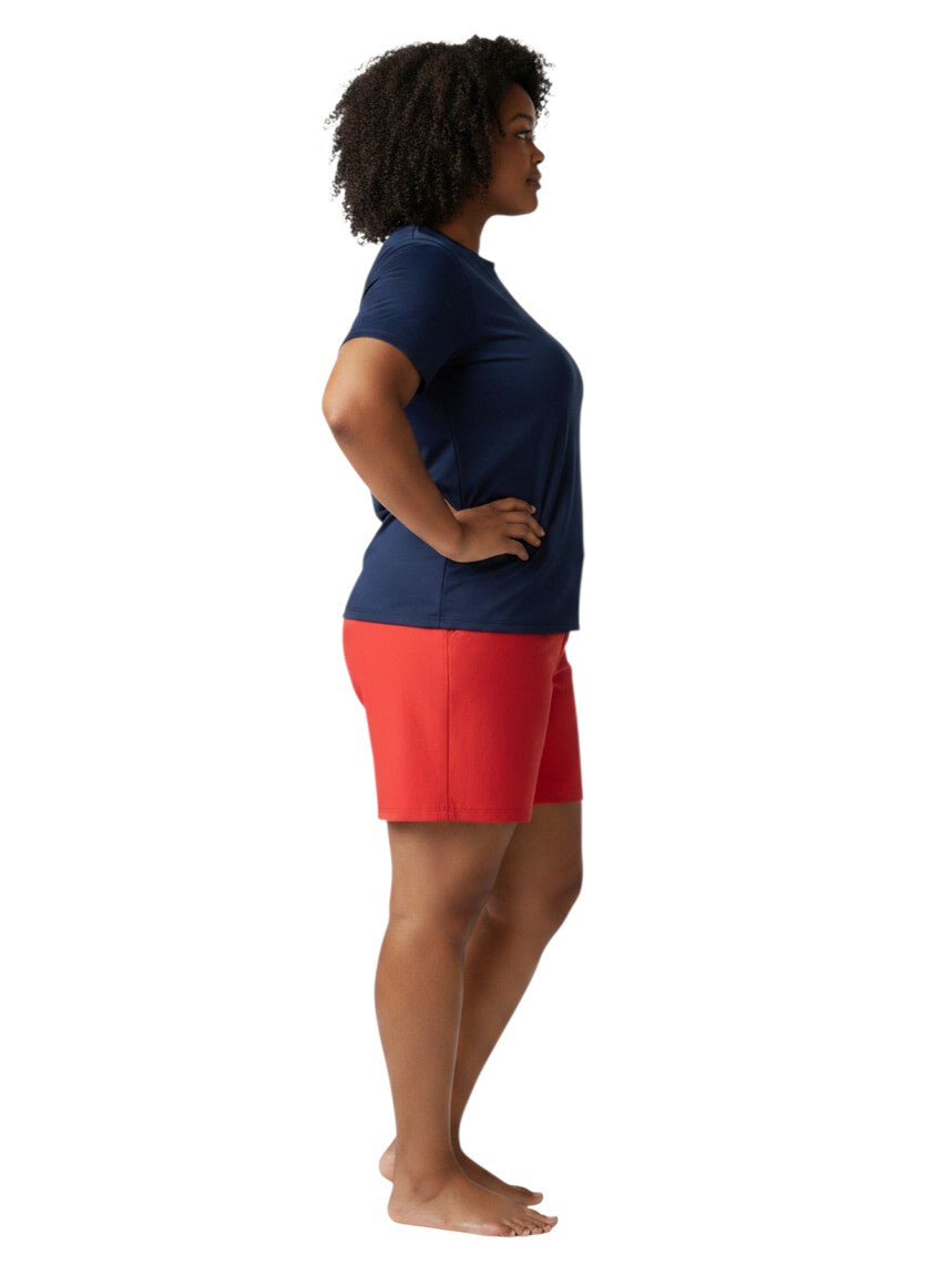 RISE Solid Short Sleeve Crew Neck Rashguard
