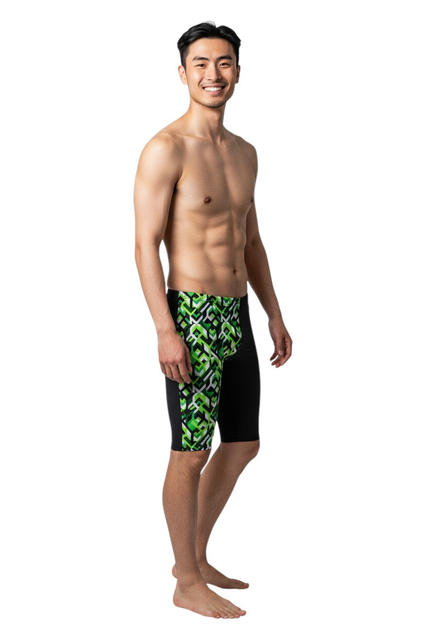 RISE Sandies Breakout Poly Jammer in green, shown on model