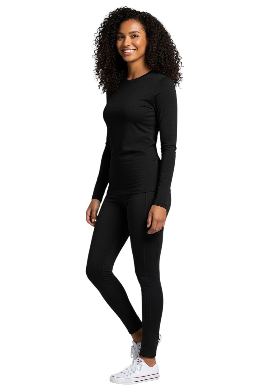 RISE Solid Long Sleeve Crew Neck Rashguard