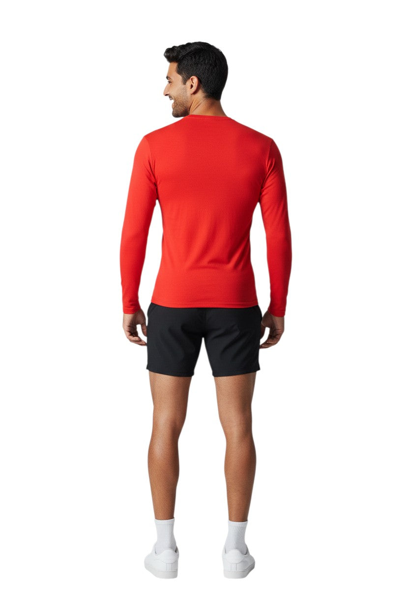 RISE Solid Long Sleeve Crew Neck Rashguard