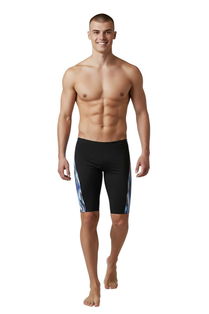 RISE Sandies Shockwave Poly Jammer in black, shown on model