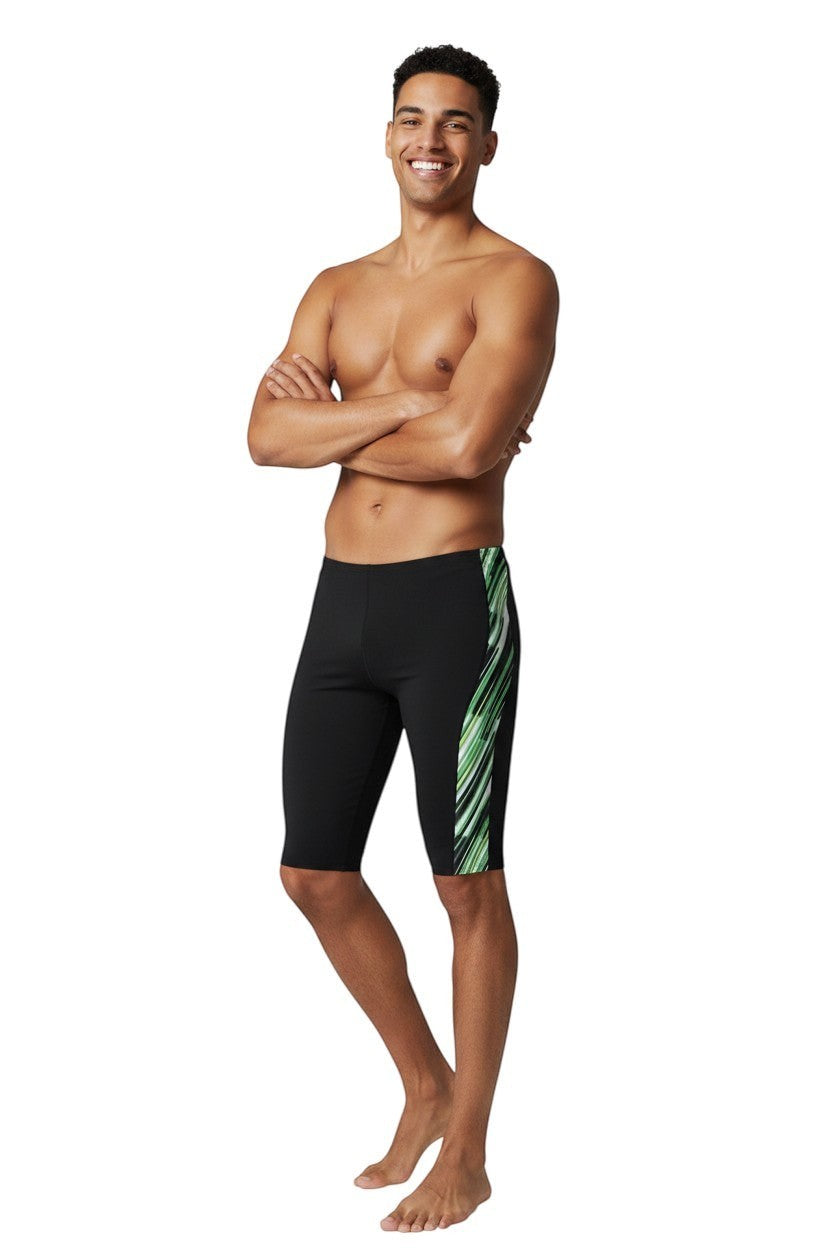 RISE Sandies Laser Beam Poly Jammer in black, shown on model