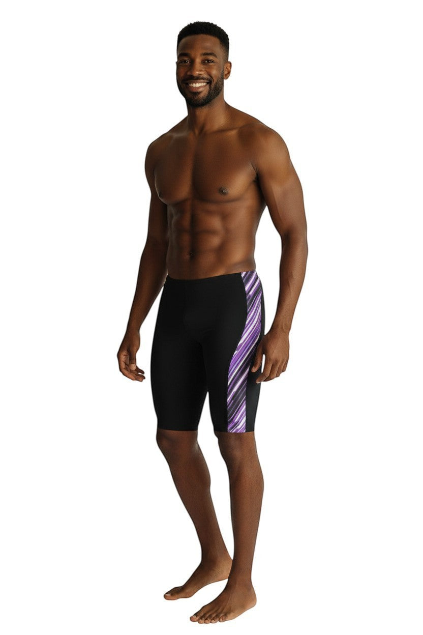 RISE Sandies Laser Beam Poly Jammer in black, shown on model