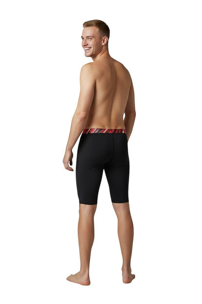 RISE Sandies Laser Beam Poly Jammer in black, shown on model