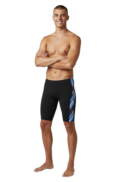 RISE Sandies Laser Beam Poly Jammer in black, shown on model