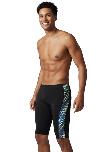 RISE Sandies Laser Beam Poly Jammer in black, shown on model