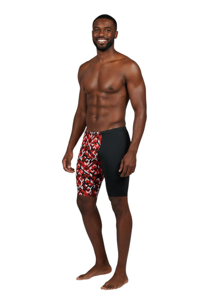 RISE Sandies Breakout Poly Jammer in red, shown on model
