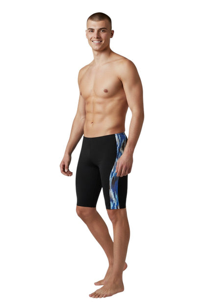 RISE Sandies Shockwave Poly Jammer in black, shown on model