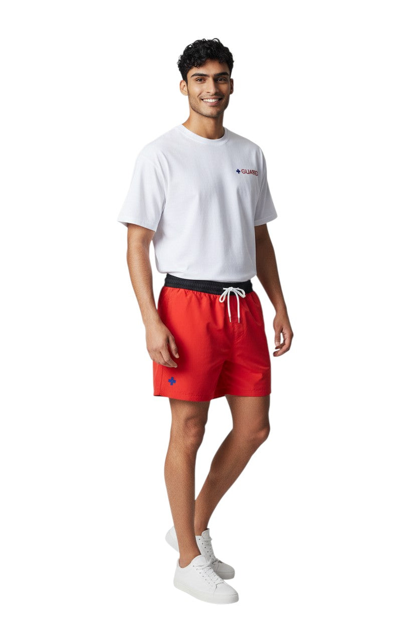 Kiefer Dri-Fit Guard Short Sleeve Tee in white, shown on model
