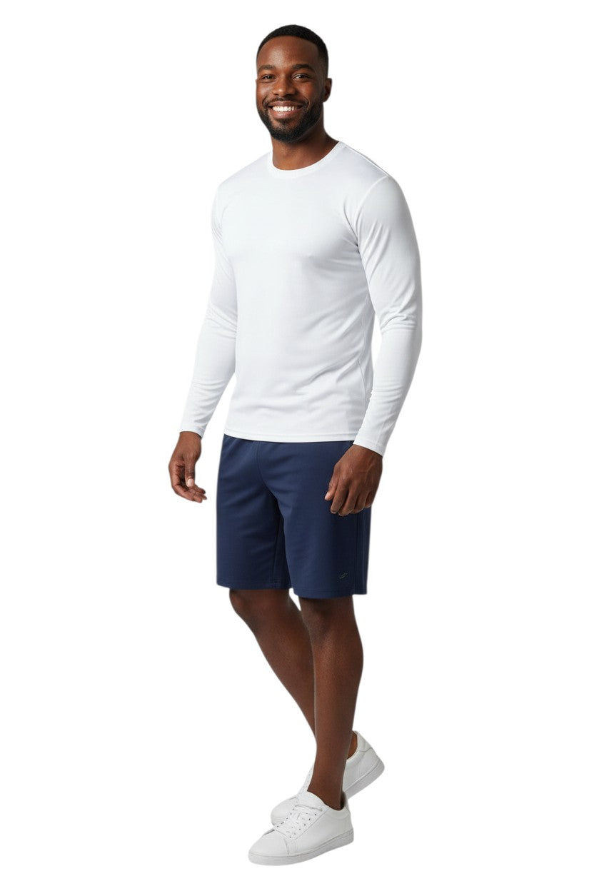 RISE Solid Long Sleeve Crew Neck Rashguard