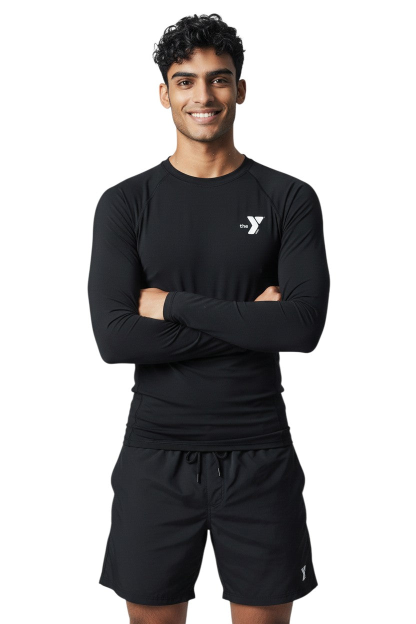 YMCA of Greater Grand Rapids  Kiefer L/S Crewneck Rashguard