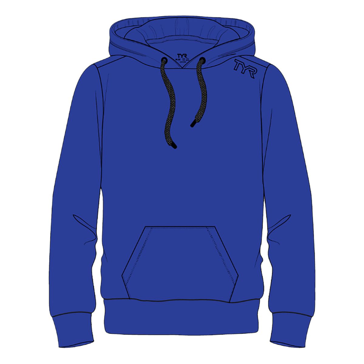 TYR Unisex Unltrasoft Midweight Fleece Hoodie