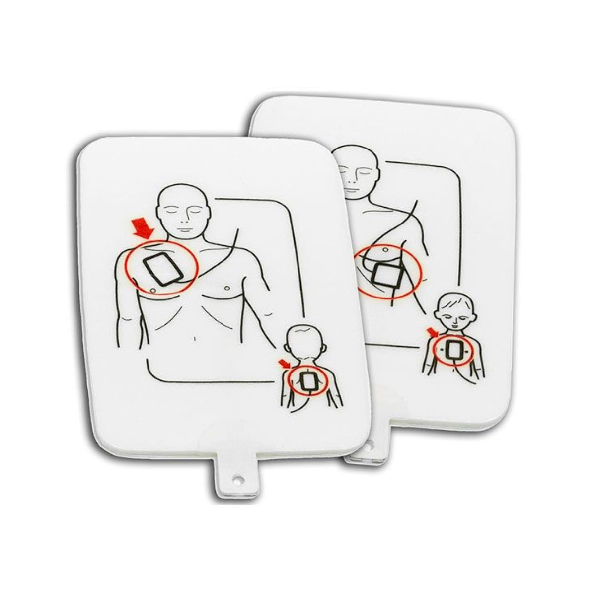 AED Universal Adult/Child Replacement Training Pad Set