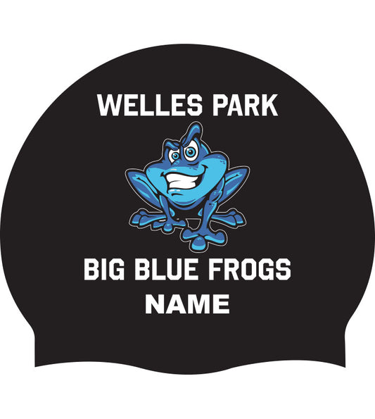 Welles Park Silicone Cap w/name - Black