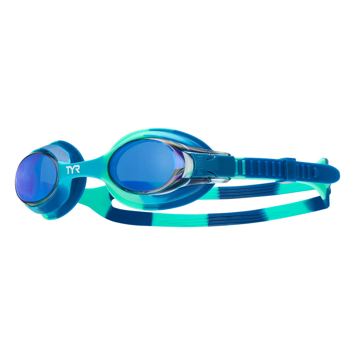 TYR Kid's Swimple Tie Dye Mirrored Goggles