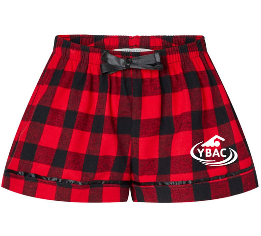 YBAC Boxercraft Women's Flannel Shorts