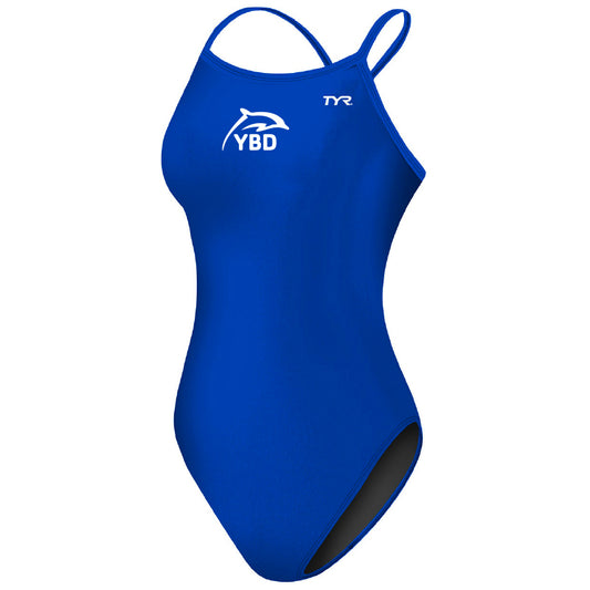 Y Blue Dolphins TYR Durafast Elite Solid Diamondfit